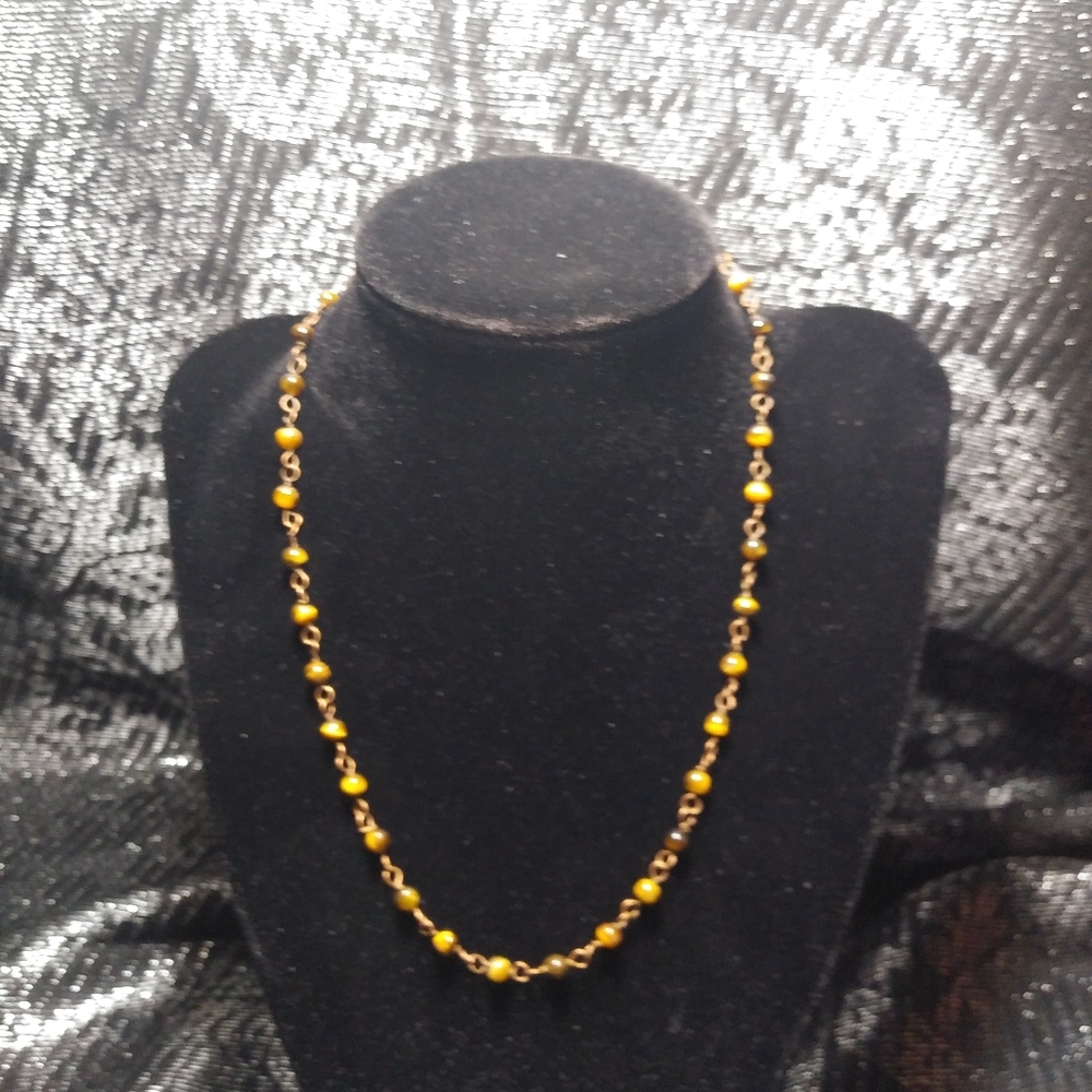 Authentic Tigers Eye With S clasp